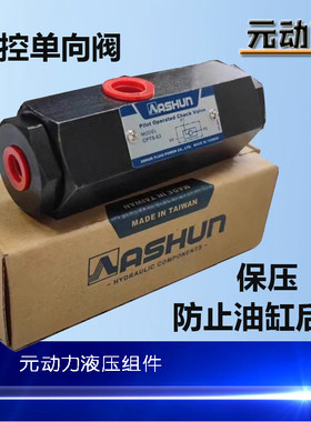 ASHUN油缸自锁止退阀CPTS-03