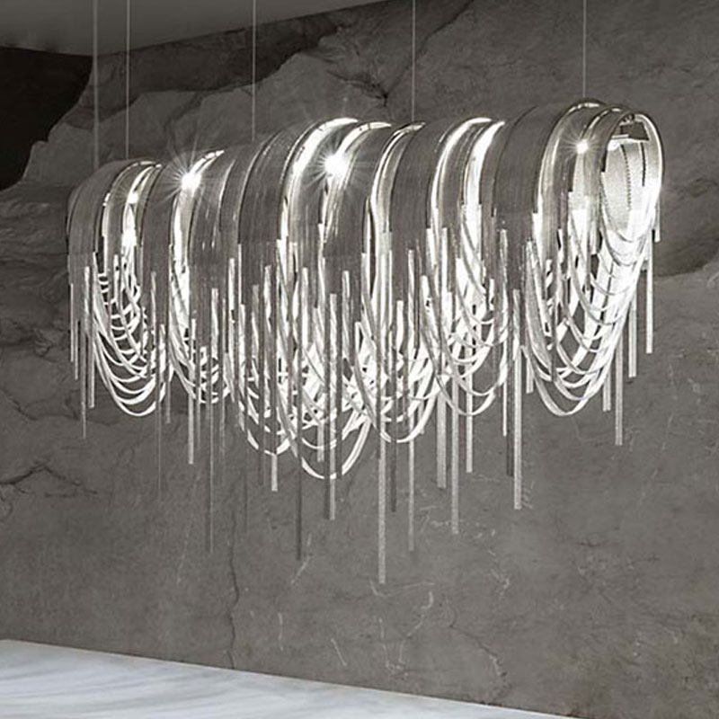 Postmodern Light Vaulted chain a chandelier villa hotel a living room Restaurant Stores tassels chain a chandelierin the Smart devices , Smart Home , Intelligent Lighting  category - from Buy2taobao.com to provide professional Taobao agent buy service