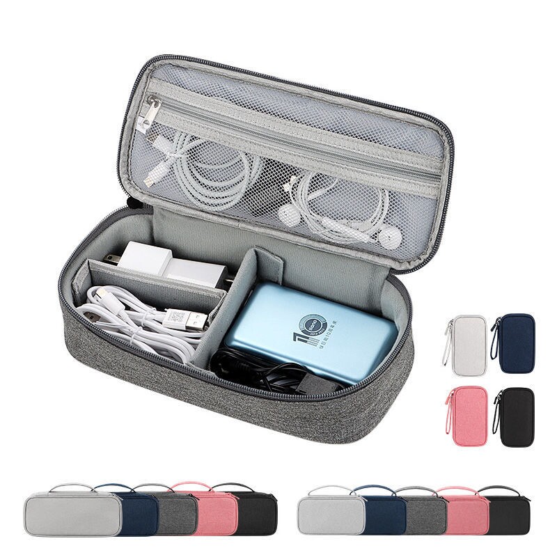 데이터 케이블 수납가방 모바일 하드디스크 전원공급장치 보호커버 대용량 충전기 USB 플래시 드라이브 액세서리 휴대용 수납가방