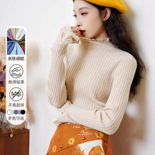 两三事梵高系列青衫针织衫S21QZZ007