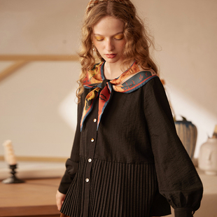 两三事梵高系列花里蝴蝶2.0 衬衫