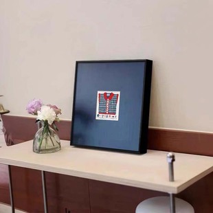 饰画 高级艺术餐厅玄关壁画小众抽象卧室挂画简约多巴胺客厅沙发装