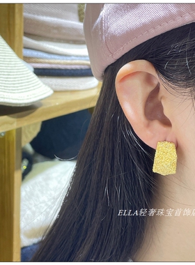 金属耳圈时尚耳环百搭韩版女