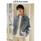 断码 钜惠 太平鸟男装 春季 牛仔夹克外套B2BJE1110