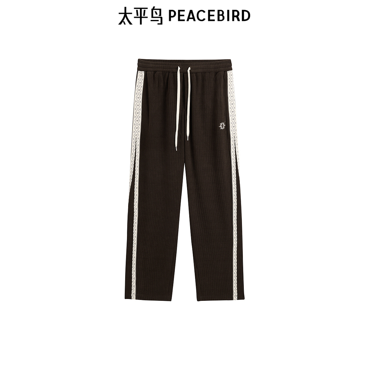 【商场同款】太平鸟男装休闲裤冬季灯芯绒直筒卫裤 B1GME4333