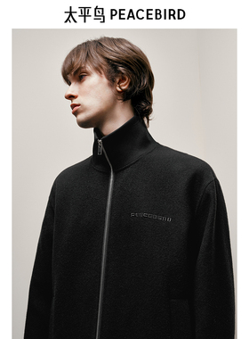【Juan Salazar联名合作系列】太平鸟男装刺绣休闲夹克B1BCE4C07