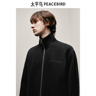 【Juan Salazar联名合作系列】太平鸟男装刺绣休闲夹克B1BCE4C07
