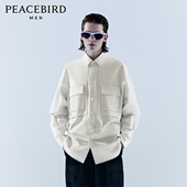 冬季 工装 外穿式 太平鸟男装 衬衫 B2CHD4Z02