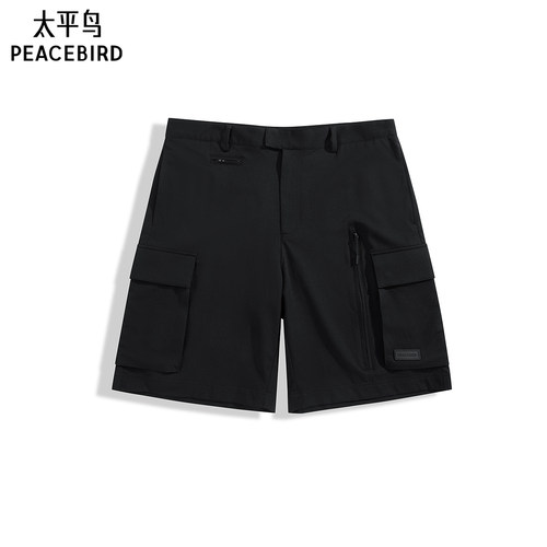 【商场同款】太平鸟男装工装休闲裤25夏新款时尚中短裤B1GCF2246