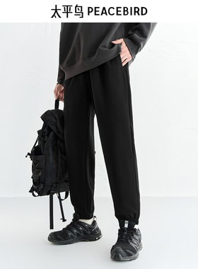 【商场同款】太平鸟男装休闲裤25冬季新款锥形束脚裤 B2GMF412S