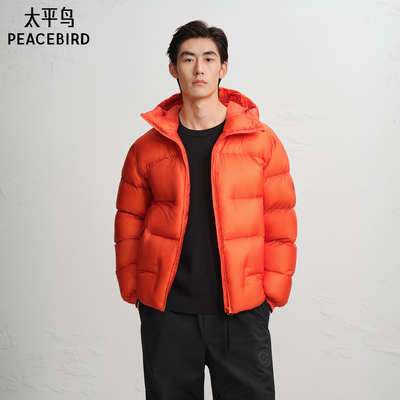【AIRxPEACE】太平鸟男装羽绒服25冬季新款鹅绒面包服 B2ACF4495