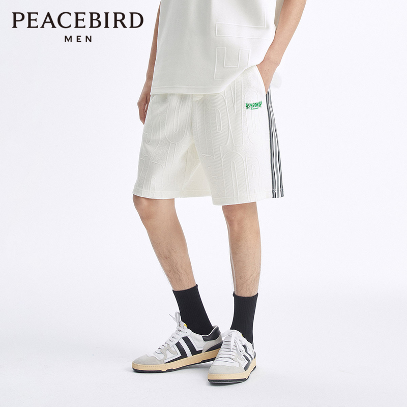 太平鸟男装 夏季新款篮球短裤休闲裤