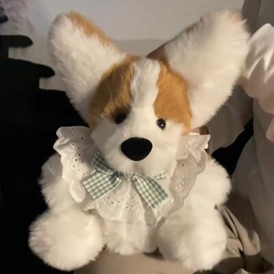 录音玩偶手工diy萨摩耶狗狗毛绒