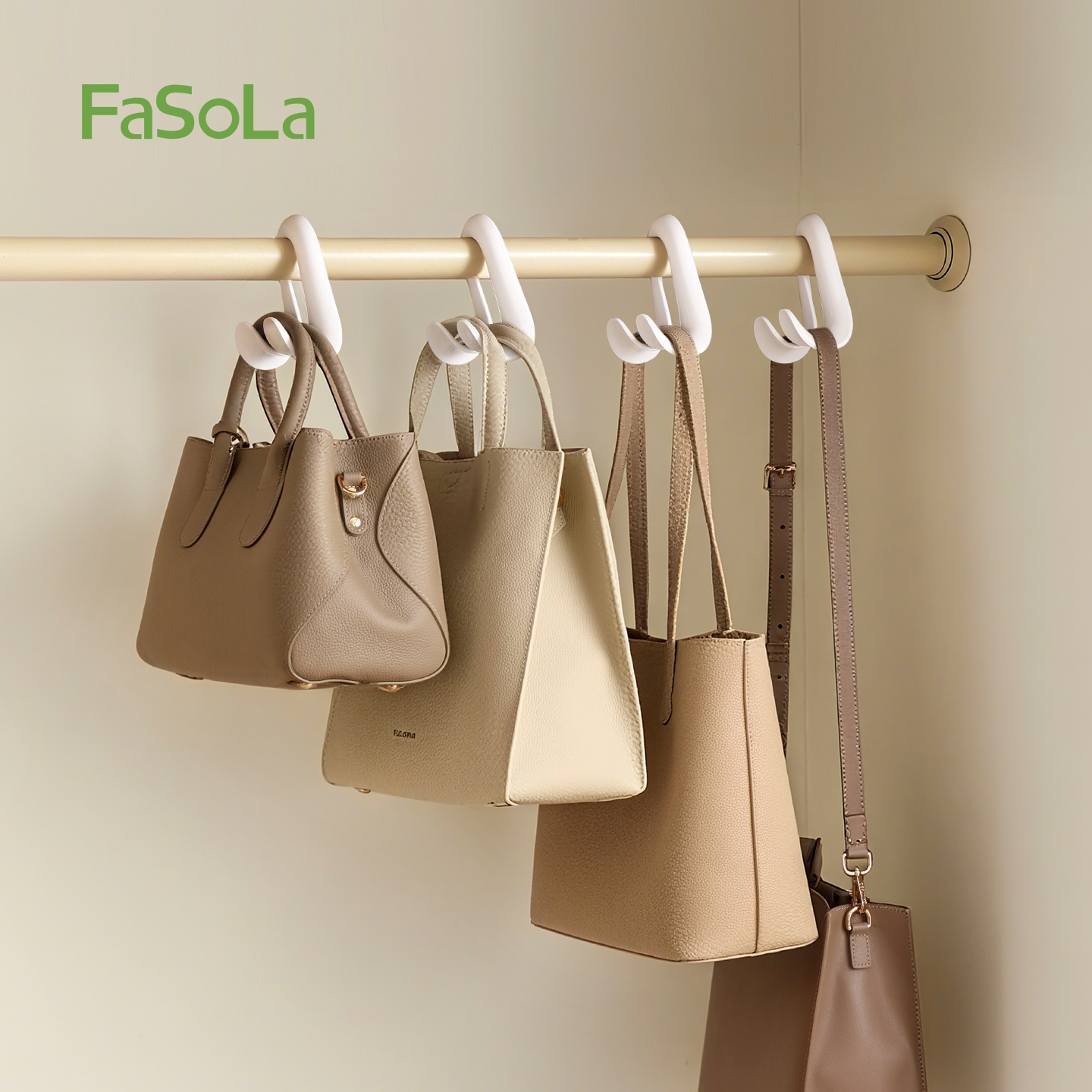 FaSoLa多功能包包挂钩弧形贴合