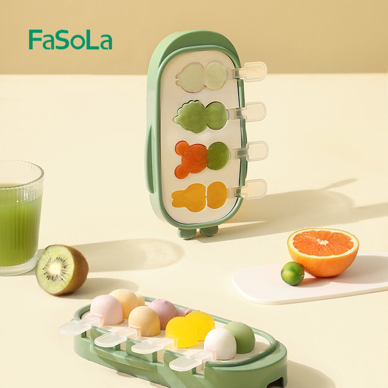 日本冰棒模具家用做自制雪糕冰棍奶酪棒硅胶食品级辅食冷冻磨具