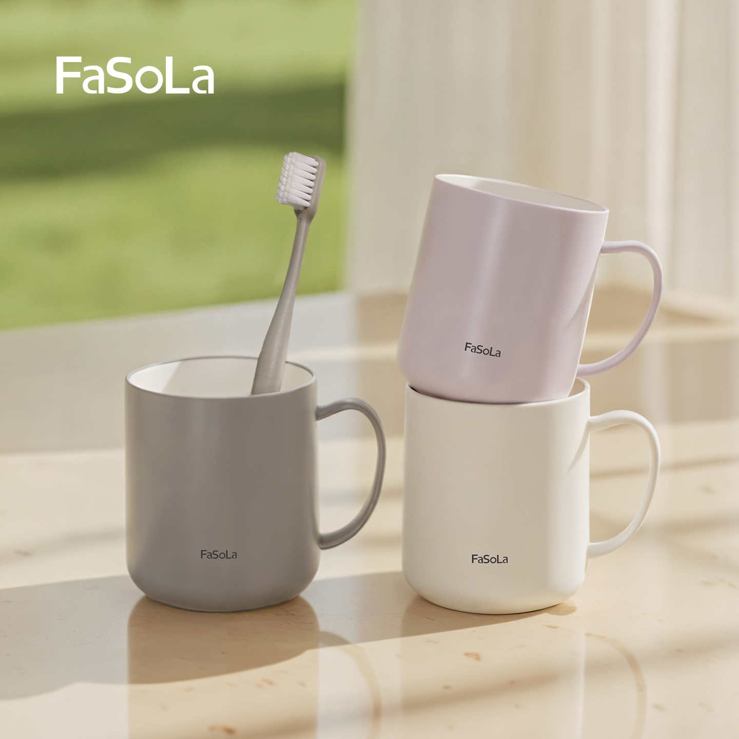 FaSoLa漱口杯家用牙缸杯牙具杯