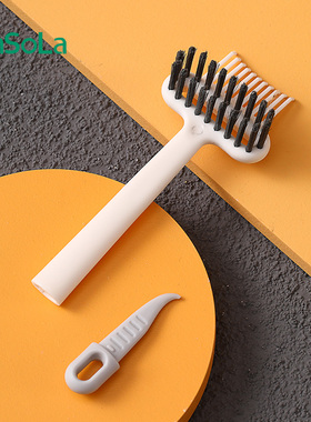 FaSoLa气垫梳子头发清洁爪毛发工具卷发梳清洁刷按摩梳清理器神器