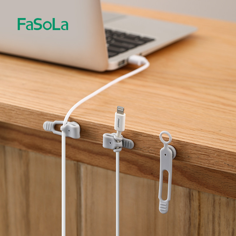 日本数据线收纳扎带多功能充电线理线绕线神器耳机整理磁吸绑带