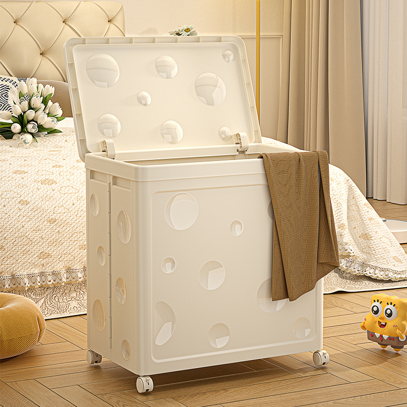 脏衣篮家用超大容量带滑轮