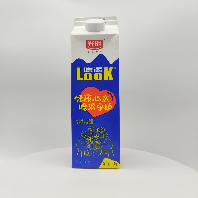 光明LOOK原味酸奶佐餐饮品