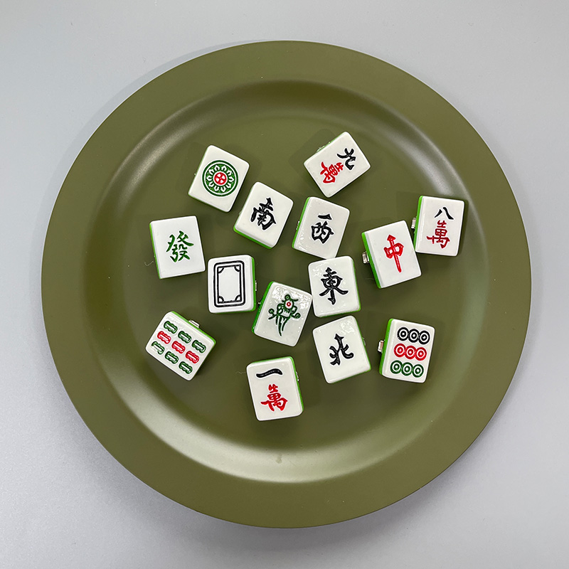 鸭嘴夹树脂搞怪仿真麻将