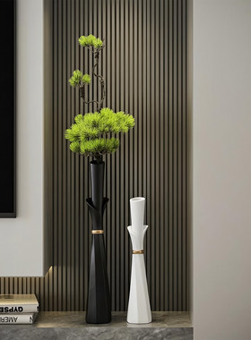 树脂装饰现代简约玄关插花摆件