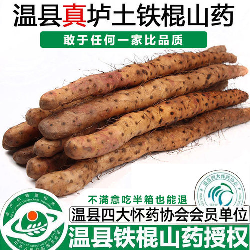正宗温县铁棍山药垆土铁棍怀山药