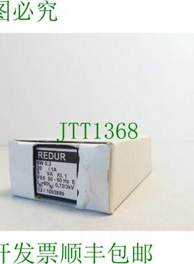Redur 6W 03 201A 铝合金电流互感器 12 1093899 -未使用-