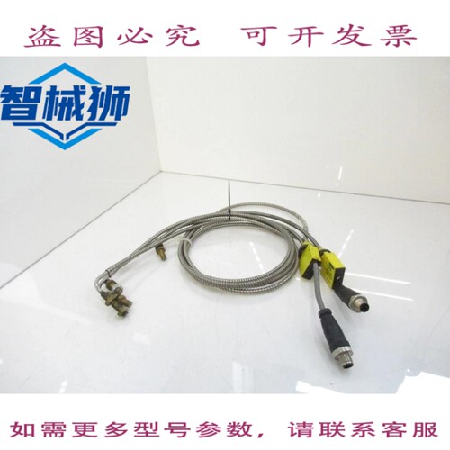 现货供应 BANNER SM312F 光电传感器，带光纤电缆