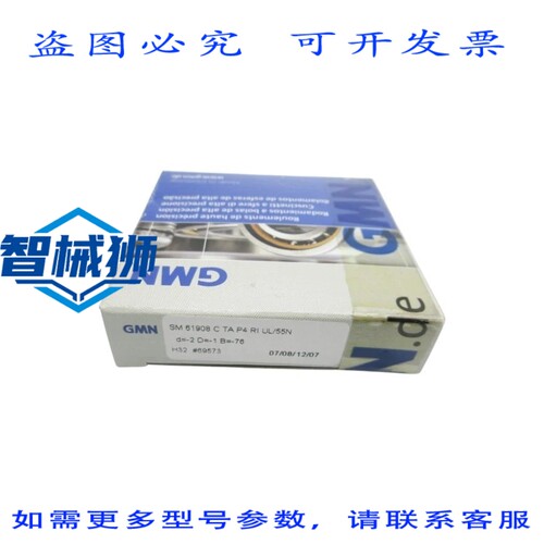 现货供应 GMN SM61908CTAP4RIUL/55N NSFS