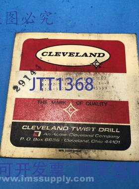 原装供应CLEVEL麻花钻 1326.9103 HS 纵切锯 FNOB