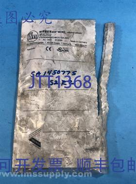 原装供应IFM Efector IFS202电感式传感器9162