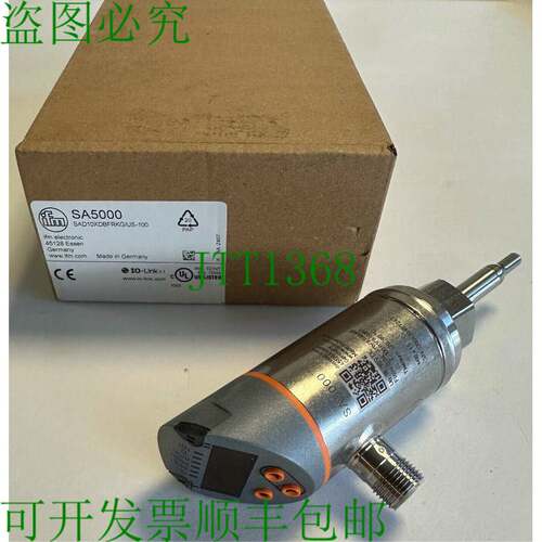 原装供应ifm 流量传感器 / SA5000 / SAD10XDBFRKG/US-100 / 原包