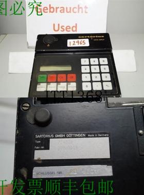 供应使用 Sartorius 数据输入 73402B