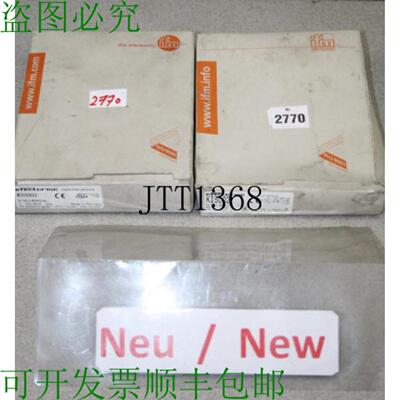 供应IFM Efector 150 电容传感器 Ki-3015-8pkg  Ni Nuovo