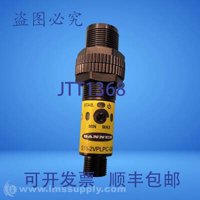 原装供应Banner Engineering Corp. S18-2VPLPC-Q8 光电传感器 US