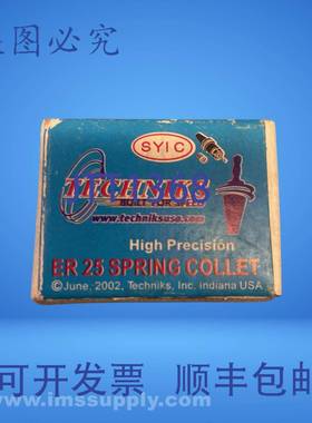 原装供应Techniks ER25 直孔COLLET ASSEMBLY FNOB