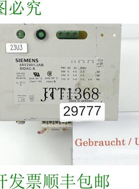 供应SIDAC-S 4AV2401-2AB 变压器