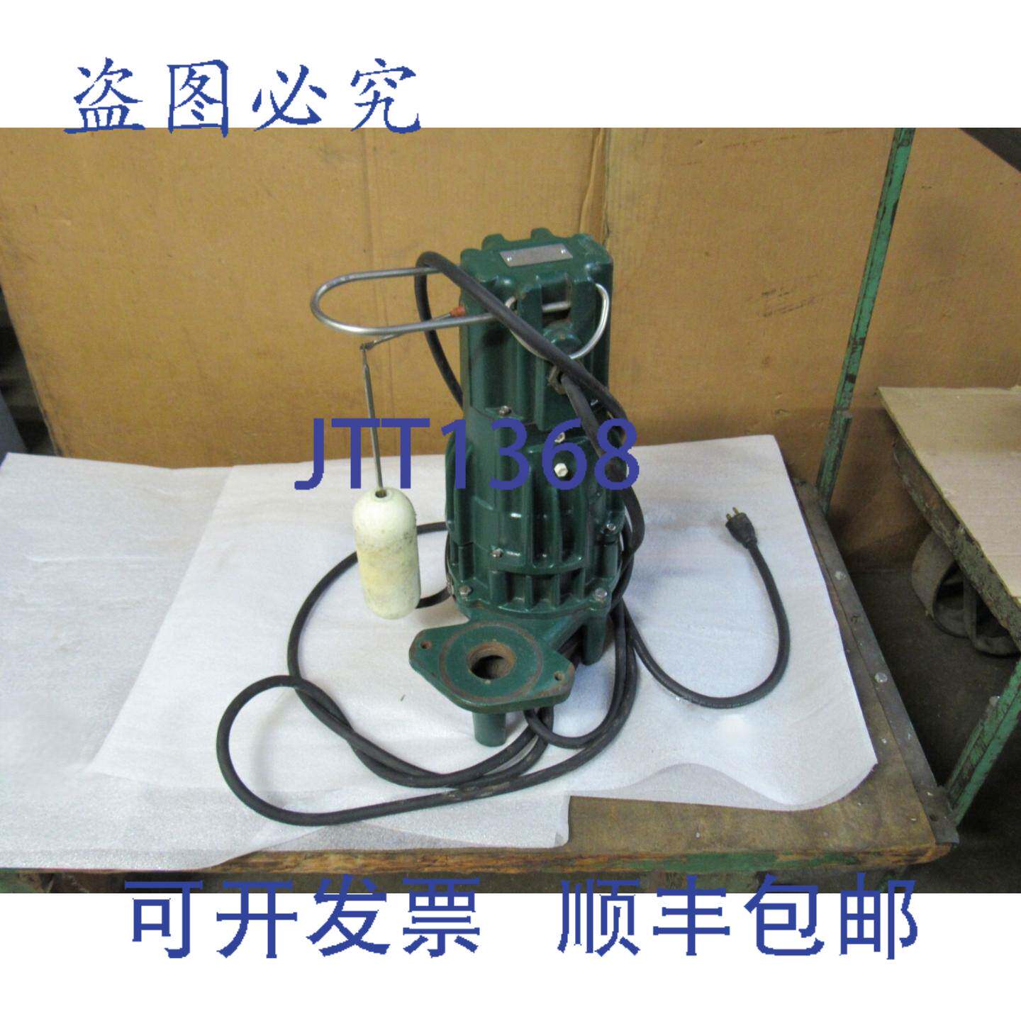 供应ZOELLER 污水潜 M161-G 161-0001 5  115V 1PH 3450RPM - 实物图