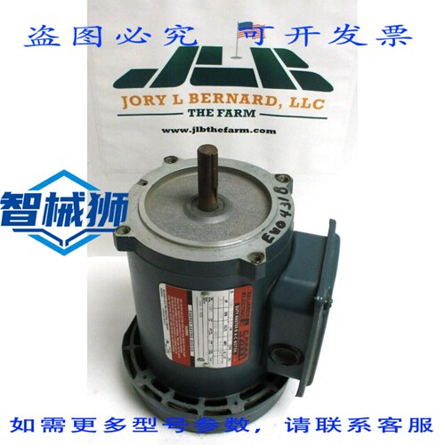 原装供应 RELIANCE 电机 P56H1337W S2000 3/4马力 1725转/分 电