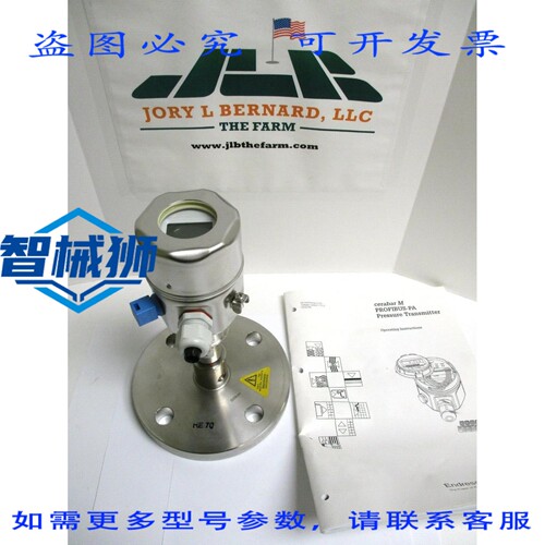 原装供应 ENDRESS HAUSER PMP48-13S2R1EKA1 CERABAR M 压力变送
