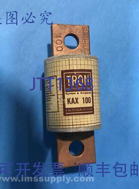 原装供应Bussmann KAX-100 半导体保险丝，100A，250 V AC USIP