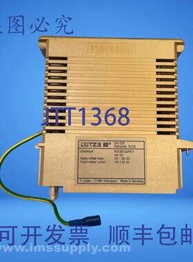 原装供应Lutze 743203 电源模块 4891