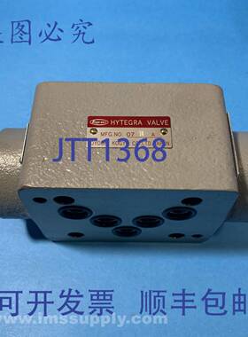 原装供应东洋冲机 07BA Hytegra 阀门 FNIP