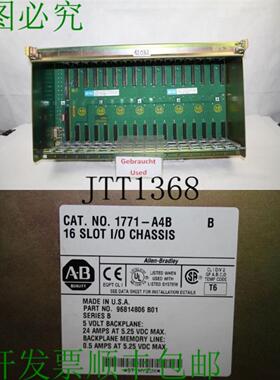 供应Allen Bradley 16 槽结构 号1771A4B1771-A4B 零件编号
