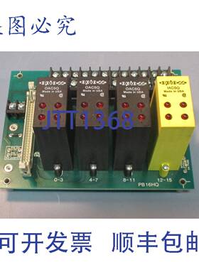 供应Opto 22 PB16HQ 输入输出模块机架板带 3 OAC5Q 和 1 I