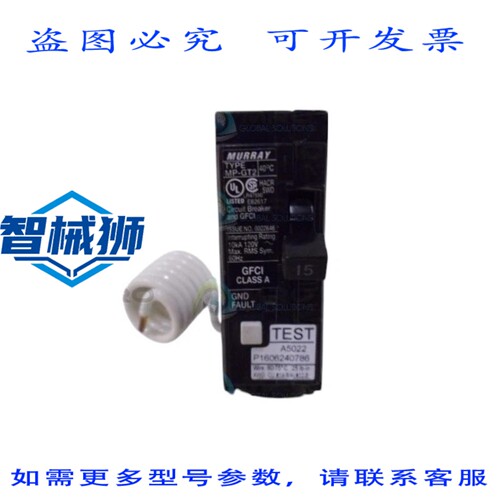 现货供应 MURRAY MP115GFAP 断路器 2P 15A NSNP
