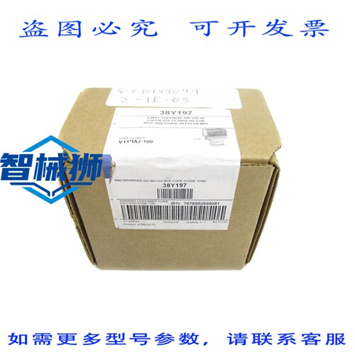 现货供应 江森 38Y197 110-120V 30PSI NSFS