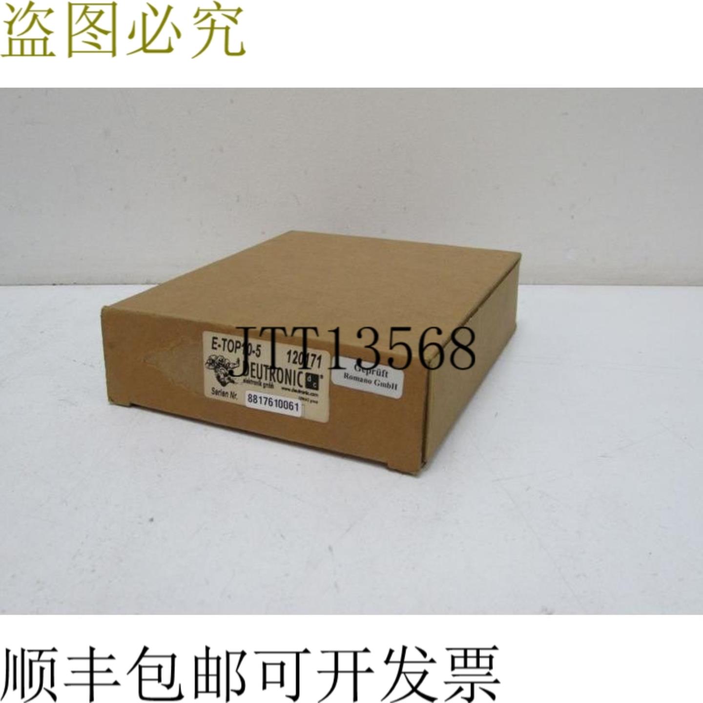 DEUTRONIC E-TOP 10-05 100-240 VAC 300mA 47-63Hz 5VDC 10W 未