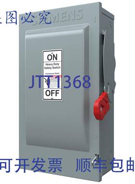 供应HF362N 60A 3 极 4 线 NEMA 1 保险丝安全开关 480600 V